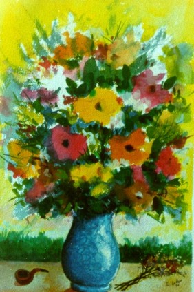 Vaso con fiori