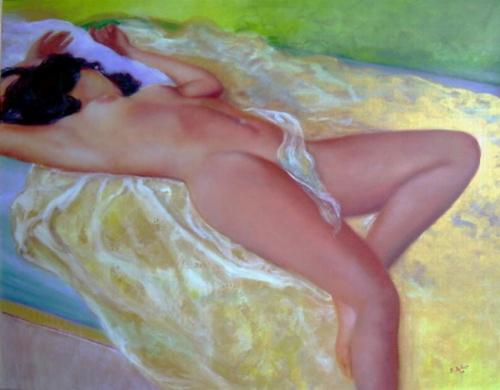 Eva sul letto 05