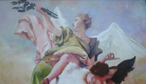 Riproduzione  del Tiepolo