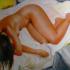 Eva sul letto